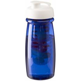 Bidon H2O Pulse® o pojemności 600 ml z wieczkiem zaciskowym z
możliwością przyrządzania wody smakowej
