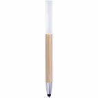 Bambusowy długopis, touch pen, stojak na telefon V1929-02