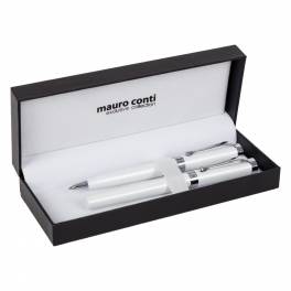 Zestaw piśmienny Mauro Conti, pióro kulkowe i długopis V4843-02