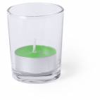 Szklany świecznik, świeczka zapachowa V8838-06