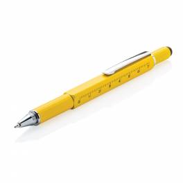 Długopis wielofunkcyjny, poziomica, śrubokręt, touch pen V1996-08