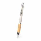 Długopis z bambusa i słomy pszenicznej V9357-00